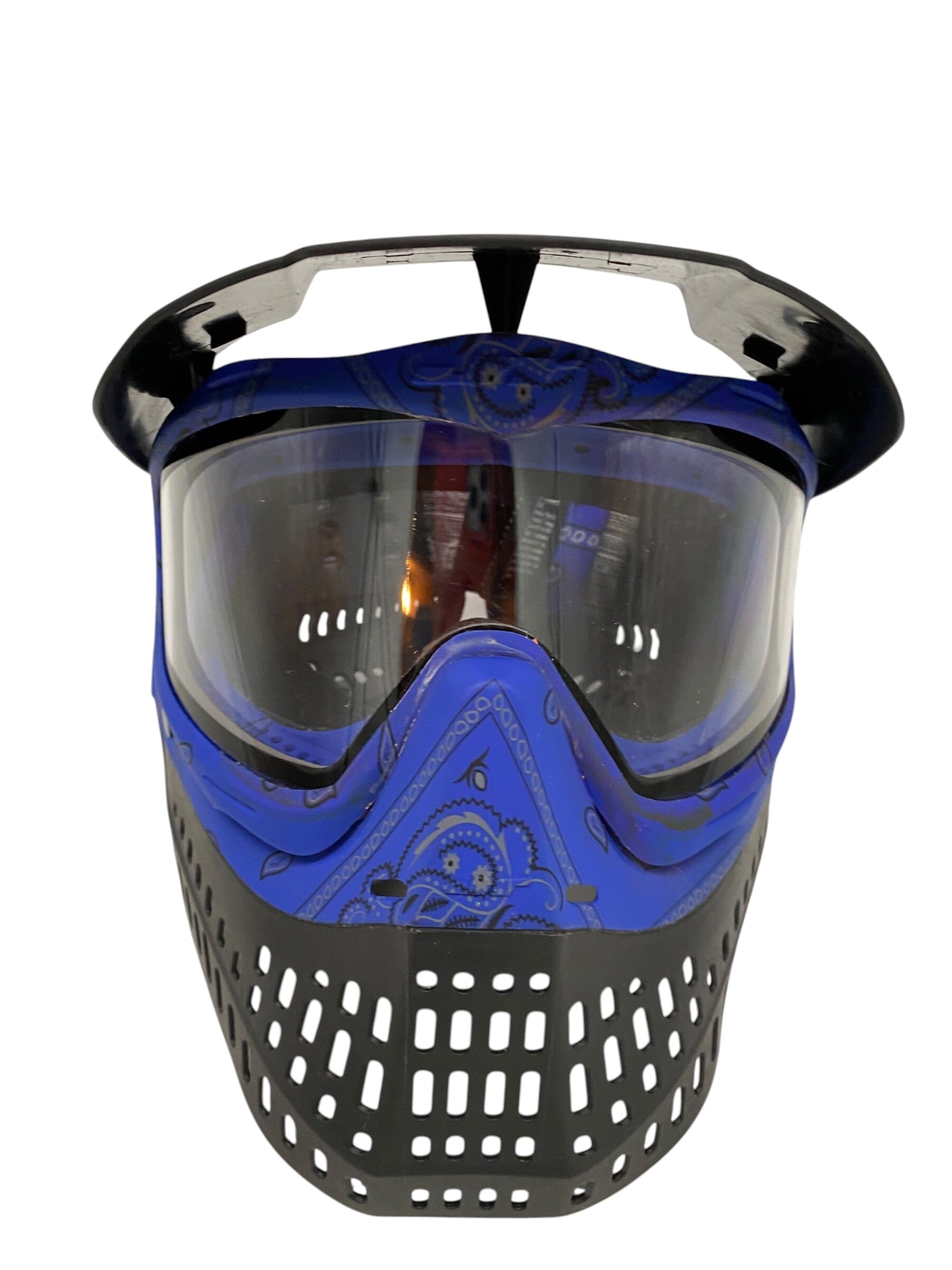 Used Jt Proflex Blue Bandana Paintball Mask Goggles Paintball Gun from CPXBrosPaintball Buy/Sell/Trade Paintball Markers, New Paintball Guns, Paintball Hoppers, Paintball Masks, and Hormesis Headbands