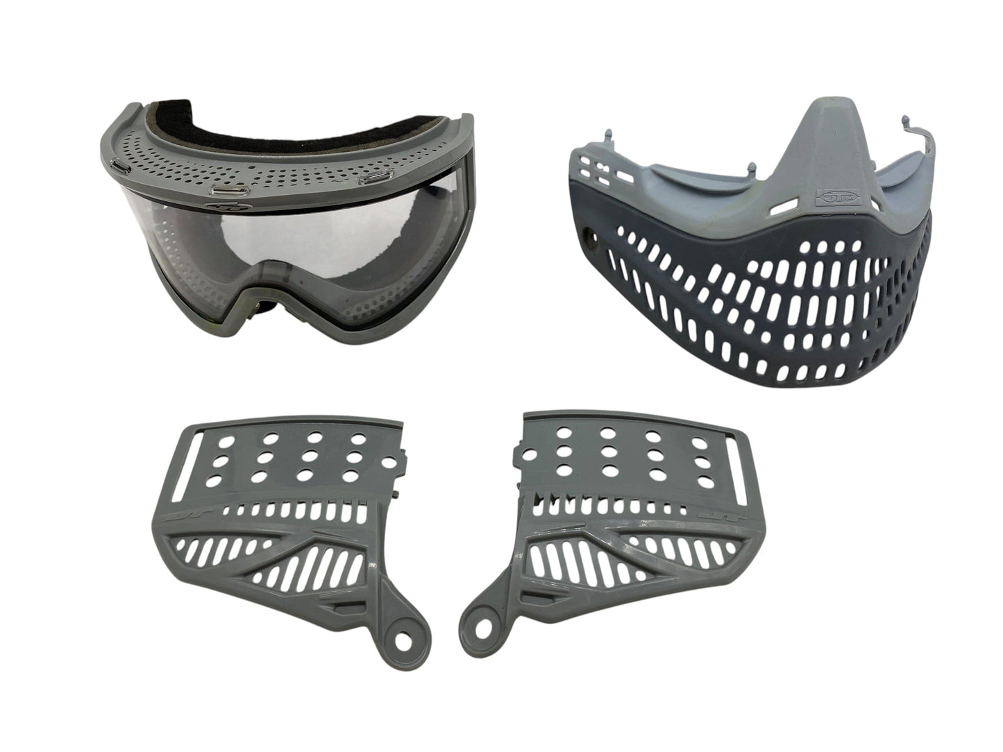 Used JT Proflex "Blue Greys" Bottoms W/ Thin Frames + Revo 2 Ears Paintball Gun from CPXBrosPaintball Buy/Sell/Trade Paintball Markers, New Paintball Guns, Paintball Hoppers, Paintball Masks, and Hormesis Headbands