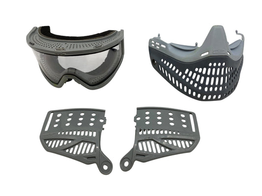 Used JT Proflex "Blue Greys" Bottoms W/ Thin Frames + Revo 2 Ears Paintball Gun from CPXBrosPaintball Buy/Sell/Trade Paintball Markers, New Paintball Guns, Paintball Hoppers, Paintball Masks, and Hormesis Headbands