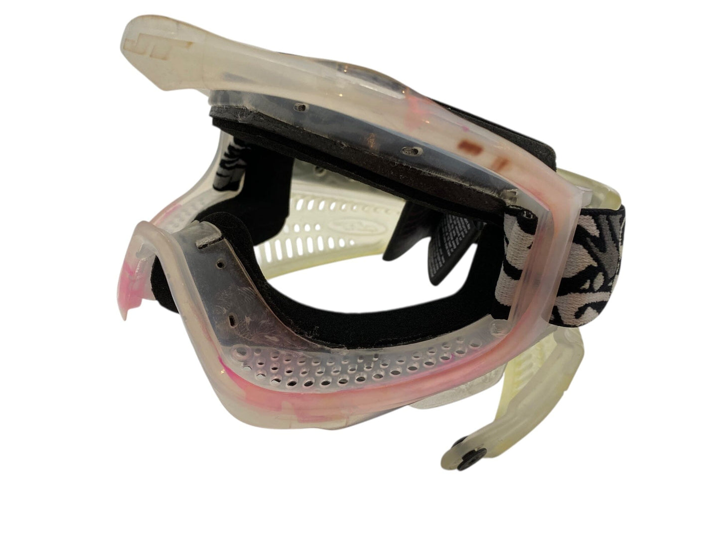 Used JT Proflex Clear Paintball Frame with Ears Stained Paintball Gun from CPXBrosPaintball Buy/Sell/Trade Paintball Markers, New Paintball Guns, Paintball Hoppers, Paintball Masks, and Hormesis Headbands