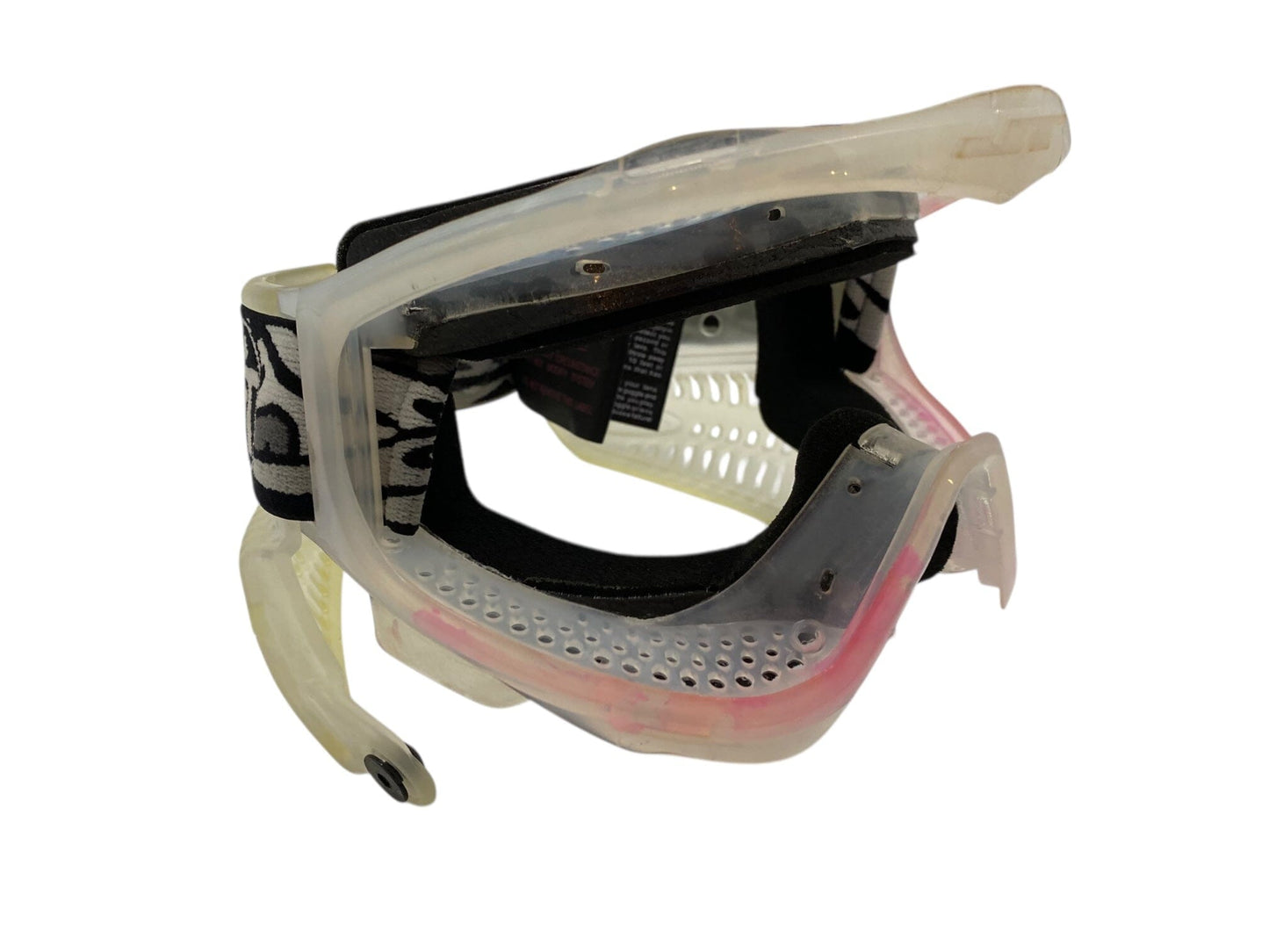 Used JT Proflex Clear Paintball Frame with Ears Stained Paintball Gun from CPXBrosPaintball Buy/Sell/Trade Paintball Markers, New Paintball Guns, Paintball Hoppers, Paintball Masks, and Hormesis Headbands