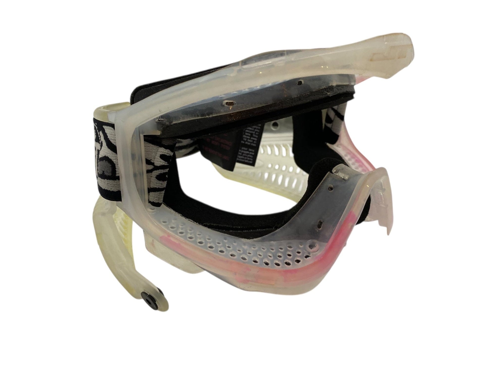 Used JT Proflex Clear Paintball Frame with Ears Stained Paintball Gun from CPXBrosPaintball Buy/Sell/Trade Paintball Markers, New Paintball Guns, Paintball Hoppers, Paintball Masks, and Hormesis Headbands