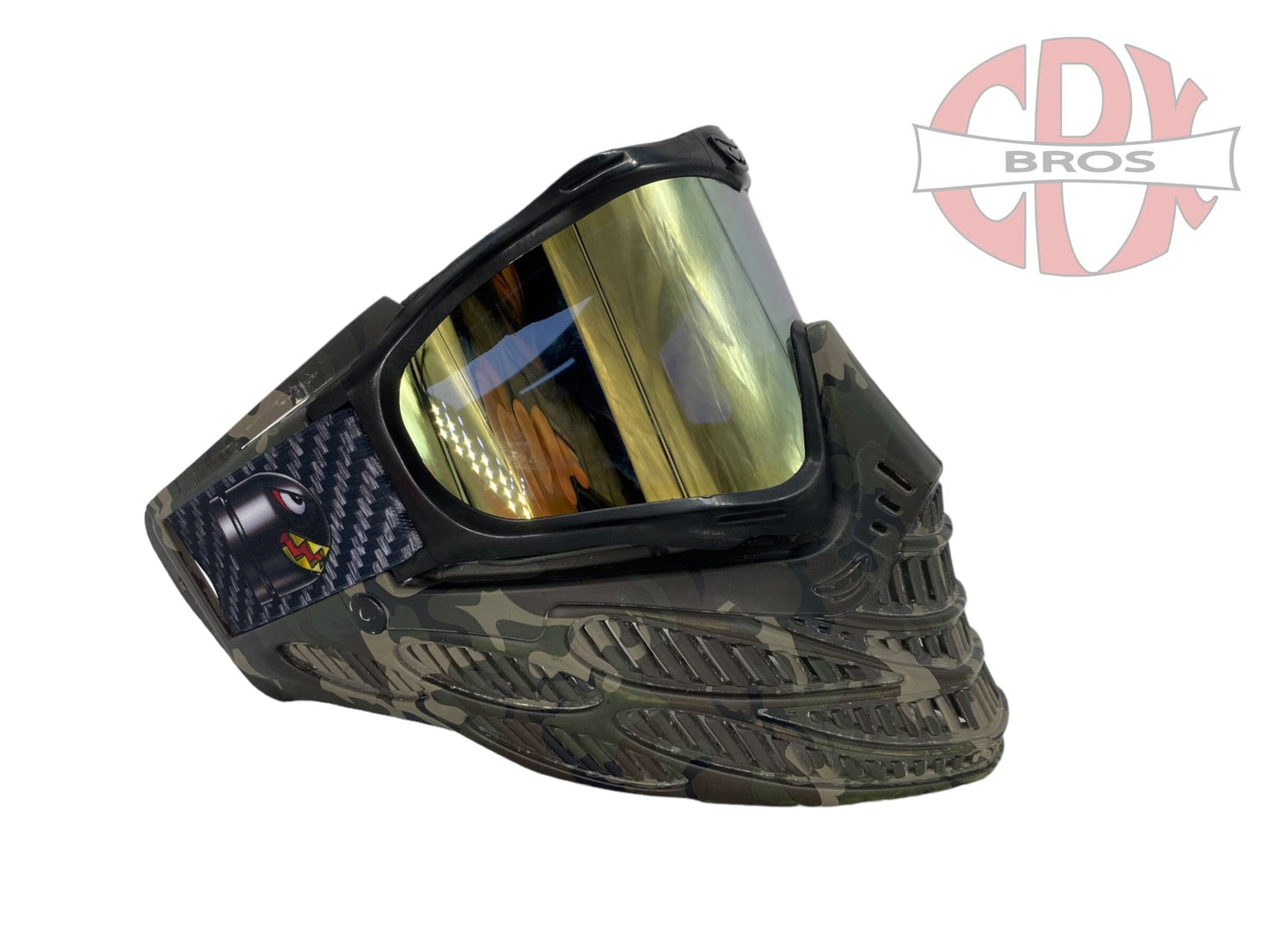 Used Jt Proflex F8 Paintball Mask Banana Black Frames Paintball Gun from CPXBrosPaintball Buy/Sell/Trade Paintball Markers, New Paintball Guns, Paintball Hoppers, Paintball Masks, and Hormesis Headbands