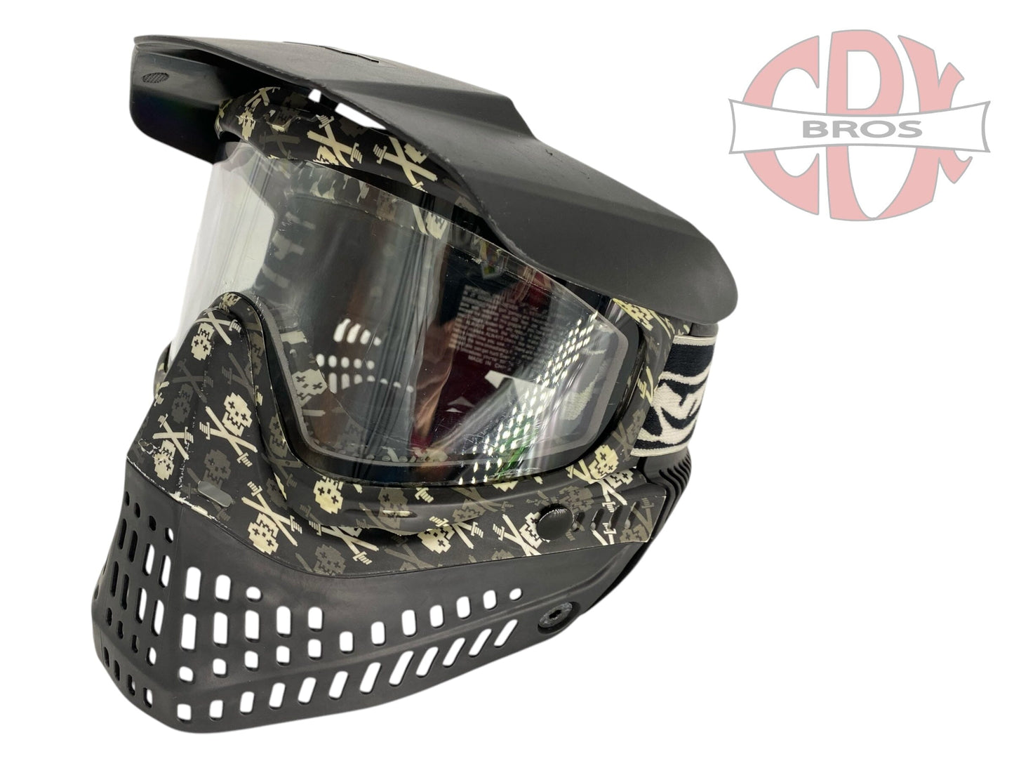 Used JT Proflex LE Paintball Mask - Mutiny Paintball Skull Camo Paintball Gun from CPXBrosPaintball Buy/Sell/Trade Paintball Markers, New Paintball Guns, Paintball Hoppers, Paintball Masks, and Hormesis Headbands