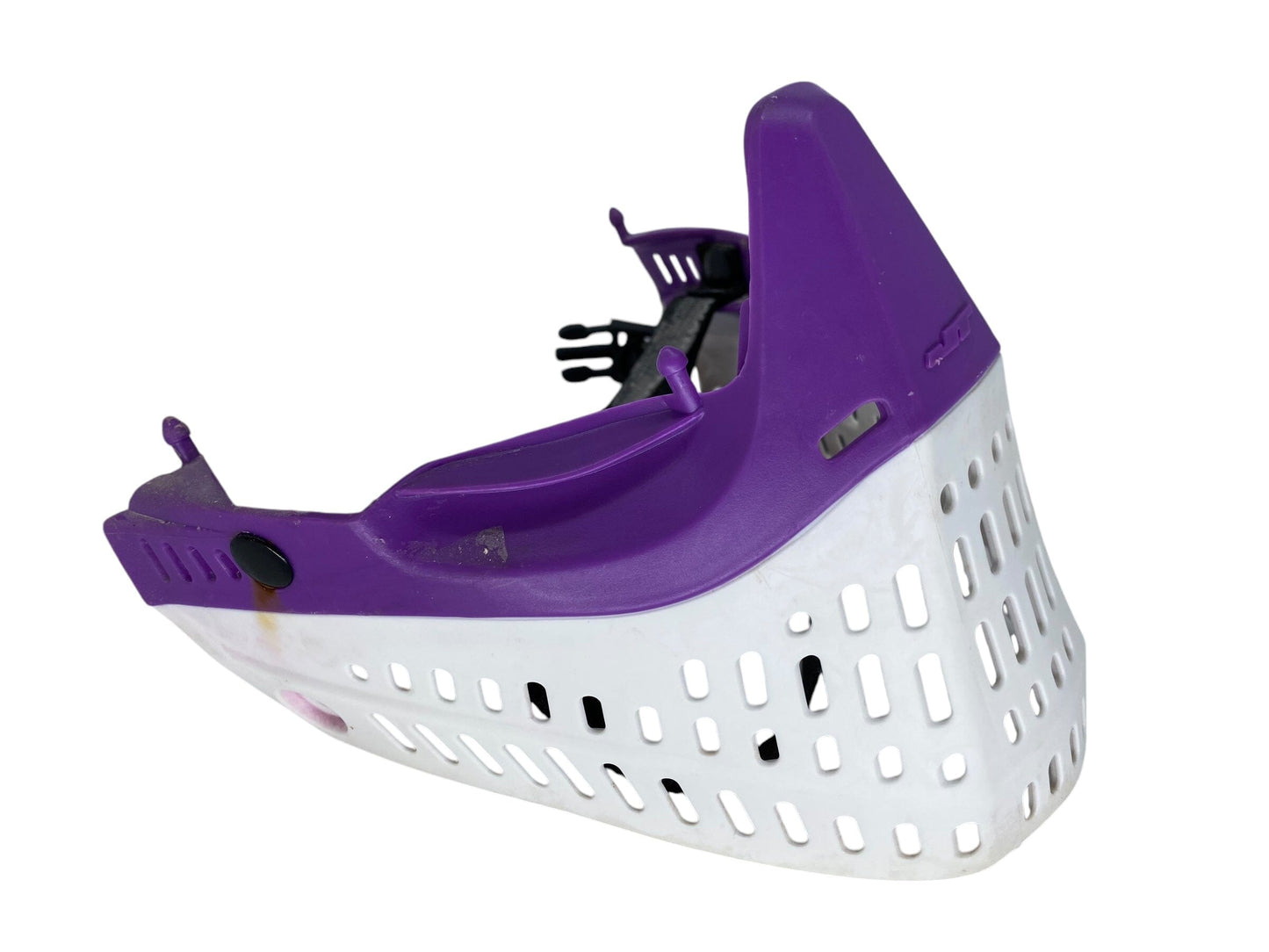 Used JT Proflex Mask BOTTOMS Purple White Paintball Gun from CPXBrosPaintball Buy/Sell/Trade Paintball Markers, New Paintball Guns, Paintball Hoppers, Paintball Masks, and Hormesis Headbands