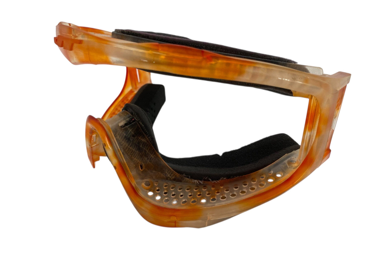 Used Jt Proflex Paintball Goggles Frames Dyed Orange/Clear Paintball Gun from CPXBrosPaintball Buy/Sell/Trade Paintball Markers, New Paintball Guns, Paintball Hoppers, Paintball Masks, and Hormesis Headbands