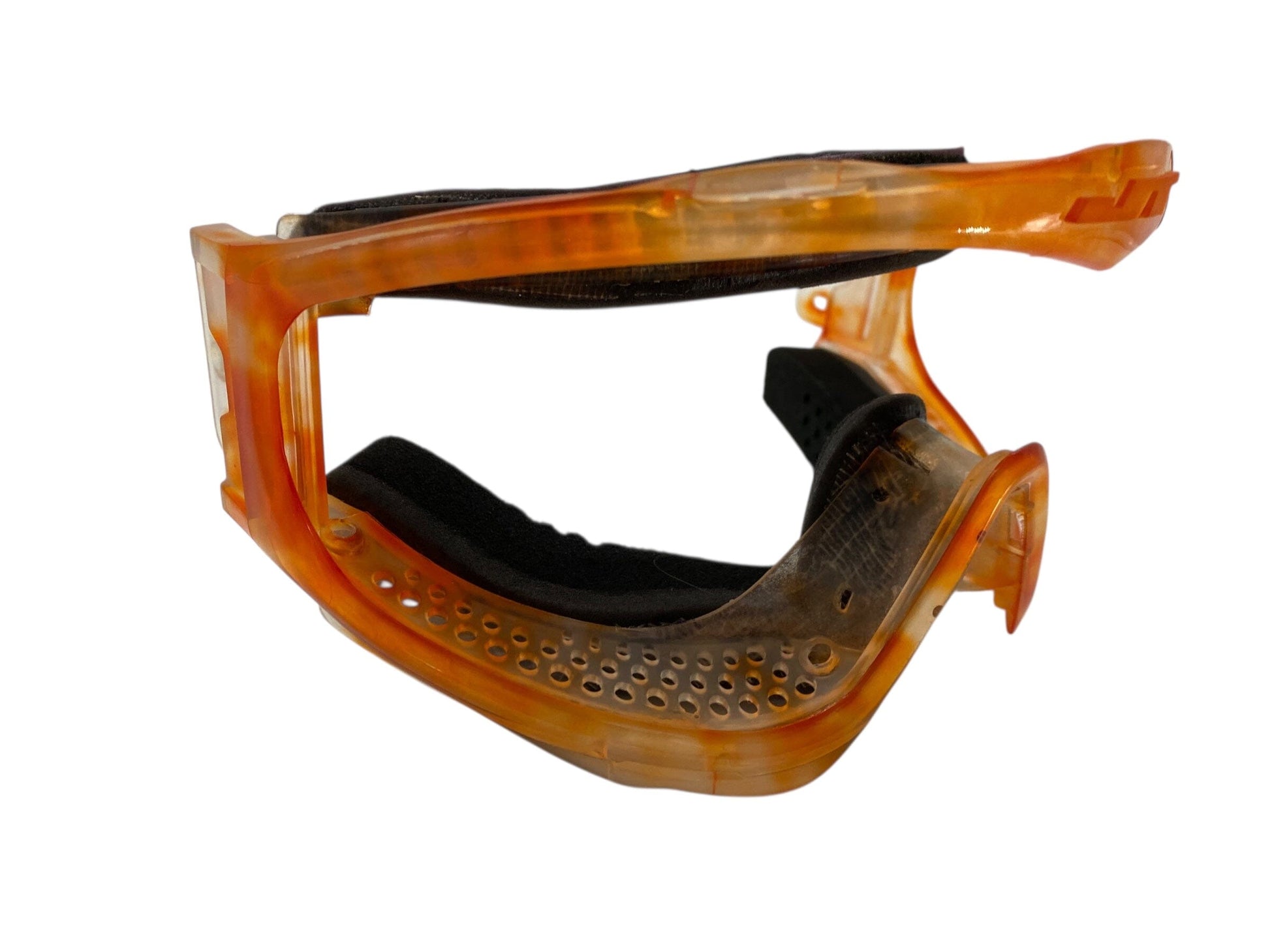 Used Jt Proflex Paintball Goggles Frames Dyed Orange/Clear Paintball Gun from CPXBrosPaintball Buy/Sell/Trade Paintball Markers, New Paintball Guns, Paintball Hoppers, Paintball Masks, and Hormesis Headbands
