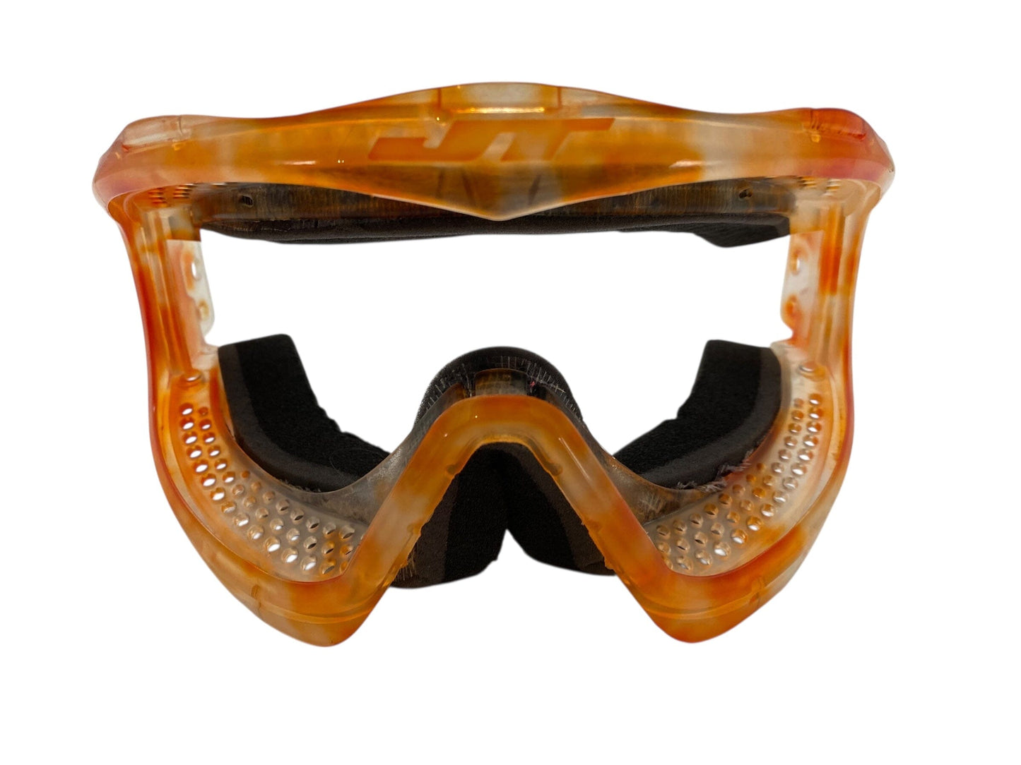 Used Jt Proflex Paintball Goggles Frames Dyed Orange/Clear Paintball Gun from CPXBrosPaintball Buy/Sell/Trade Paintball Markers, New Paintball Guns, Paintball Hoppers, Paintball Masks, and Hormesis Headbands