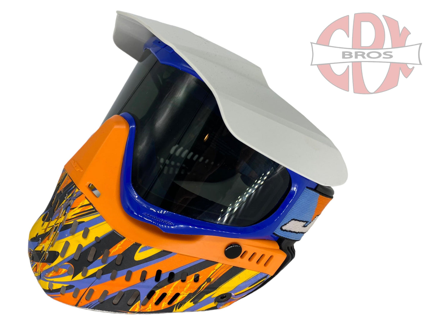 Used JT ProFlex Paintball Mask - Blaster Orange w/ Mask Case Paintball Gun from CPXBrosPaintball Buy/Sell/Trade Paintball Markers, Paintball Hoppers, Paintball Masks, and Hormesis Headbands