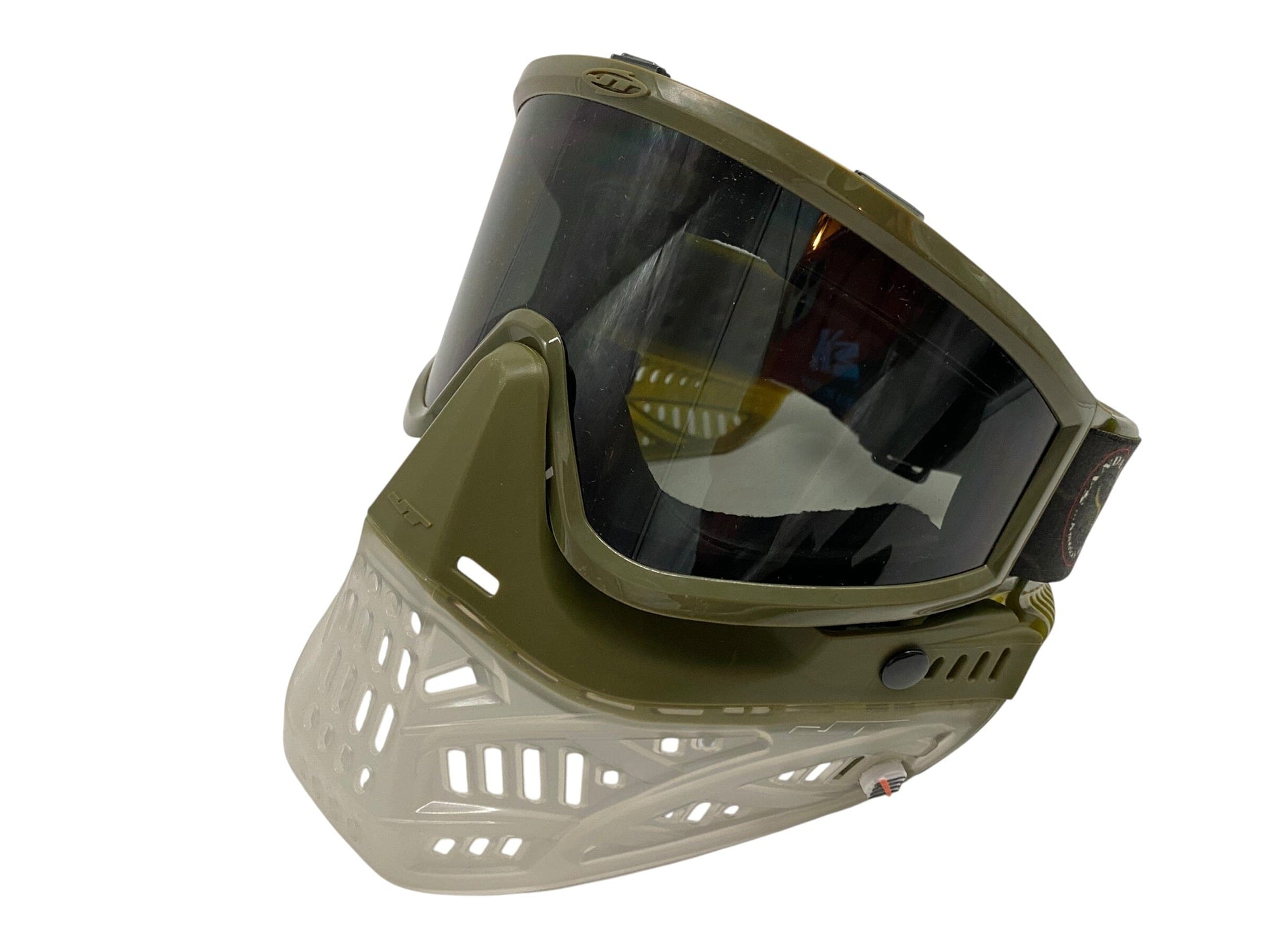 Used JT Revo 2 Olive Paintball Mask Goggles Paintball Gun from CPXBrosPaintball Buy/Sell/Trade Paintball Markers, New Paintball Guns, Paintball Hoppers, Paintball Masks, and Hormesis Headbands