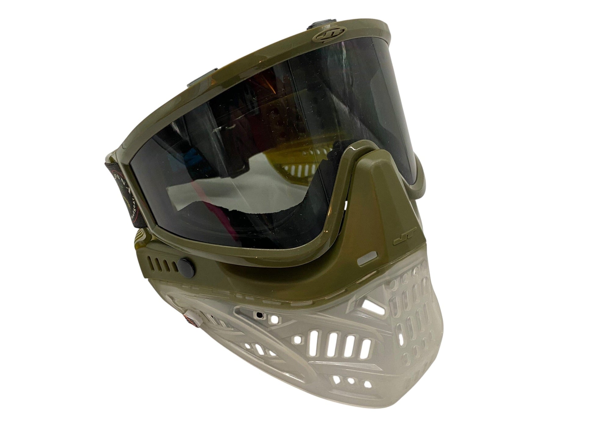 Used JT Revo 2 Olive Paintball Mask Goggles Paintball Gun from CPXBrosPaintball Buy/Sell/Trade Paintball Markers, New Paintball Guns, Paintball Hoppers, Paintball Masks, and Hormesis Headbands