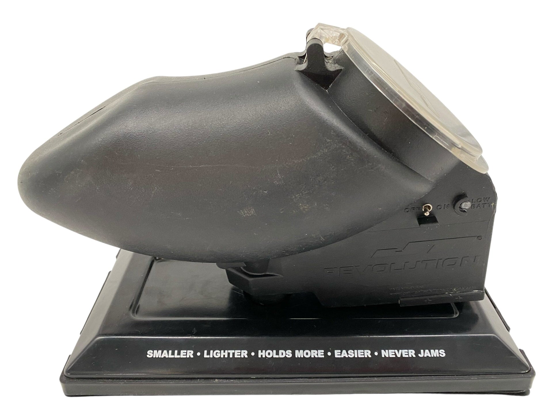 Used Jt Revolution Paintball Hopper Loader (See disc) Paintball Gun from CPXBrosPaintball Buy/Sell/Trade Paintball Markers, New Paintball Guns, Paintball Hoppers, Paintball Masks, and Hormesis Headbands