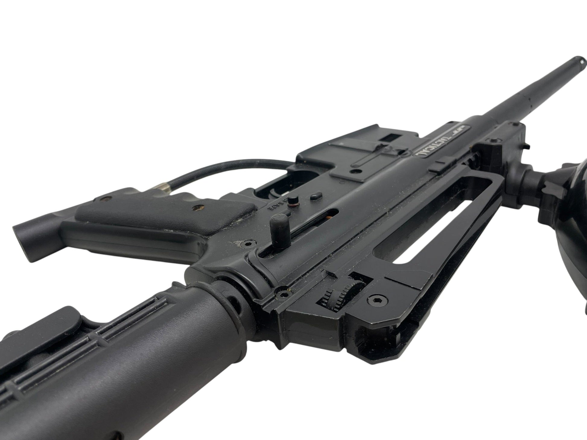 Used JT Tactical Black M4 Paintball Marker Gun Semi Auto (Tippmann Clone) Paintball Gun from CPXBrosPaintball Buy/Sell/Trade Paintball Markers, New Paintball Guns, Paintball Hoppers, Paintball Masks, and Hormesis Headbands