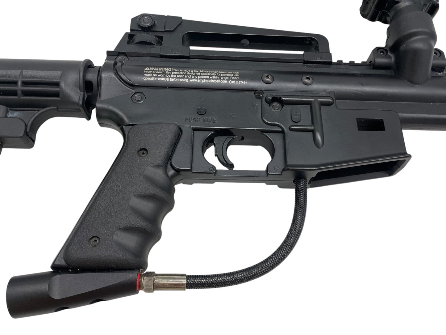 Used JT Tactical Black M4 Paintball Marker Gun Semi Auto (Tippmann Clone) Paintball Gun from CPXBrosPaintball Buy/Sell/Trade Paintball Markers, New Paintball Guns, Paintball Hoppers, Paintball Masks, and Hormesis Headbands
