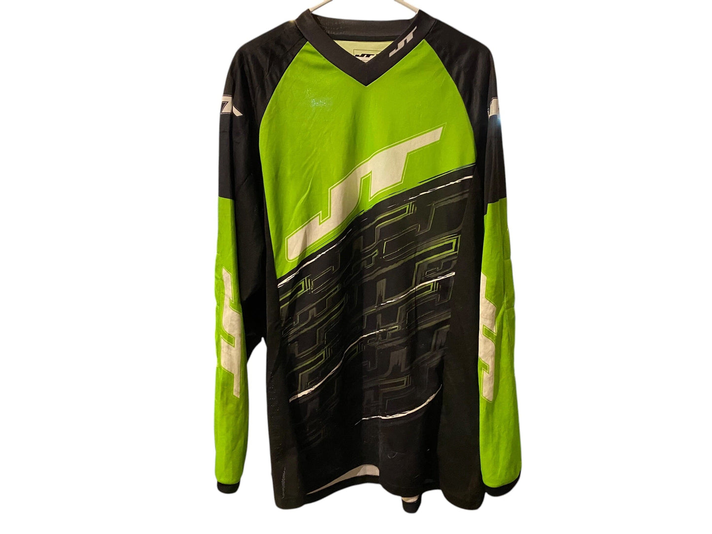 Used JT Tournament Jersey paintball (neon green): Size 3XL Paintball Gun from CPXBrosPaintball Buy/Sell/Trade Paintball Markers, New Paintball Guns, Paintball Hoppers, Paintball Masks, and Hormesis Headbands