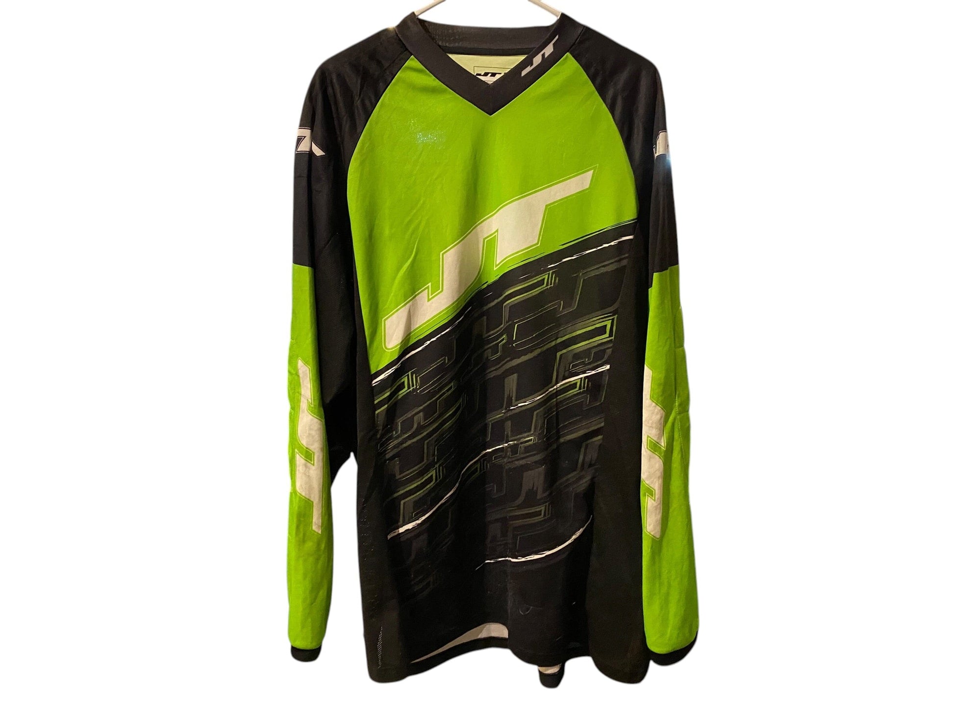 Used JT Tournament Jersey paintball (neon green): Size 3XL Paintball Gun from CPXBrosPaintball Buy/Sell/Trade Paintball Markers, New Paintball Guns, Paintball Hoppers, Paintball Masks, and Hormesis Headbands