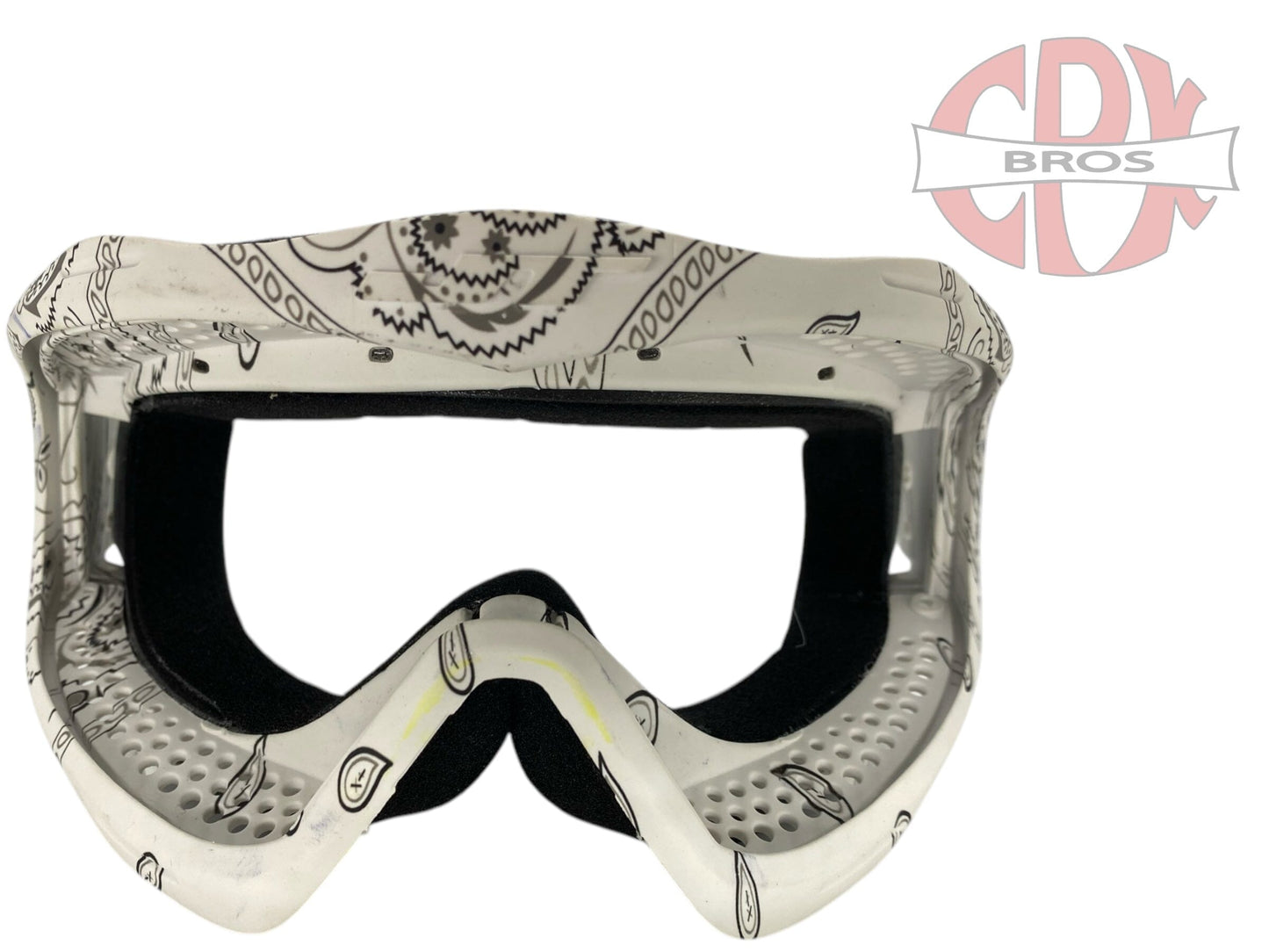 Used Jt White Bandanna Paintball Goggles Frames Paintball Gun from CPXBrosPaintball Buy/Sell/Trade Paintball Markers, New Paintball Guns, Paintball Hoppers, Paintball Masks, and Hormesis Headbands