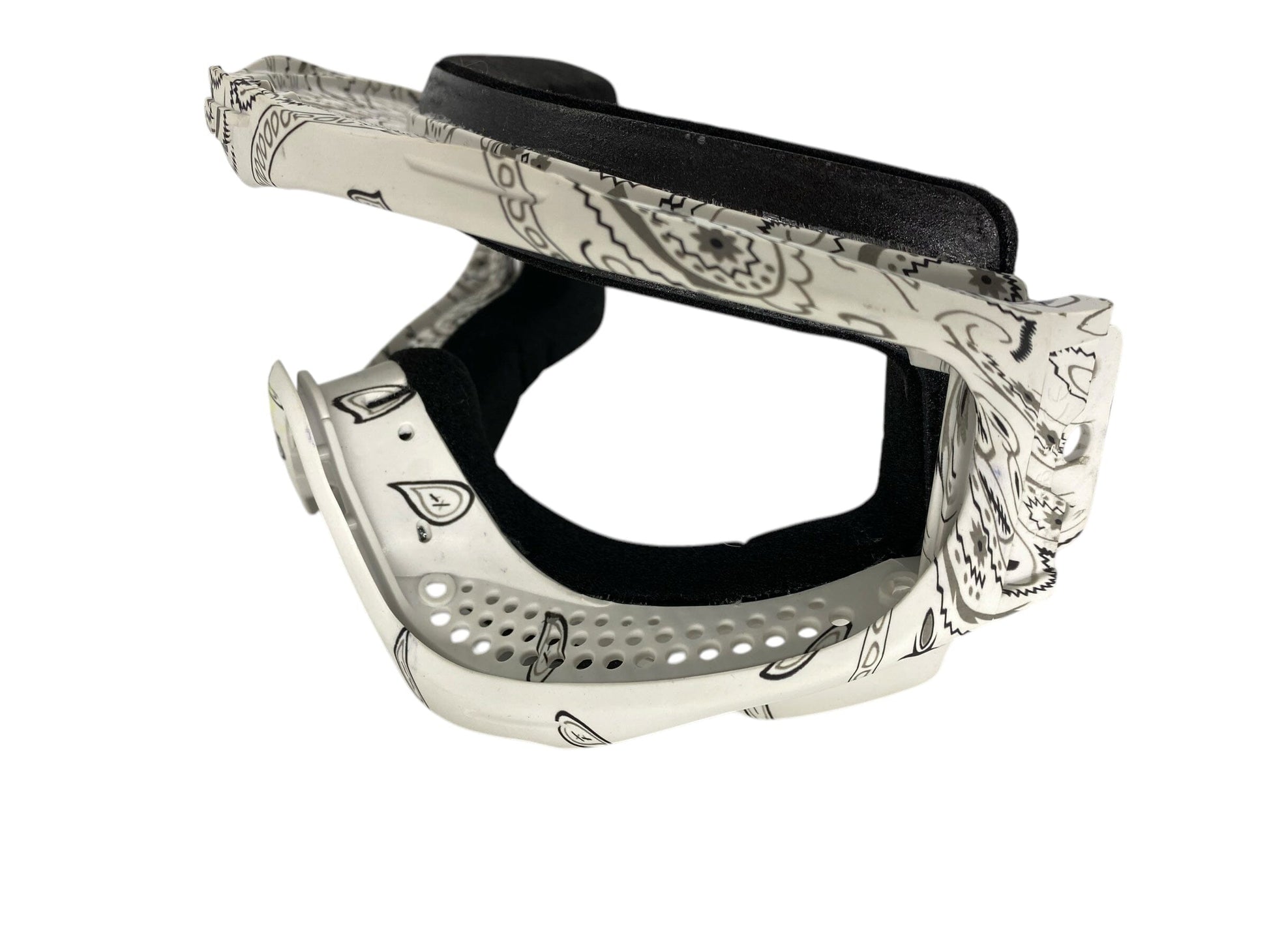 Used Jt White Bandanna Paintball Goggles Frames Paintball Gun from CPXBrosPaintball Buy/Sell/Trade Paintball Markers, New Paintball Guns, Paintball Hoppers, Paintball Masks, and Hormesis Headbands