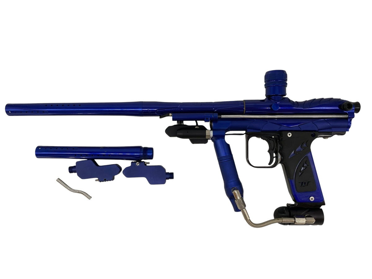 Used Karnivor Paintball Gun Autococker Blue Paintball Gun from CPXBrosPaintball Buy/Sell/Trade Paintball Markers, New Paintball Guns, Paintball Hoppers, Paintball Masks, and Hormesis Headbands