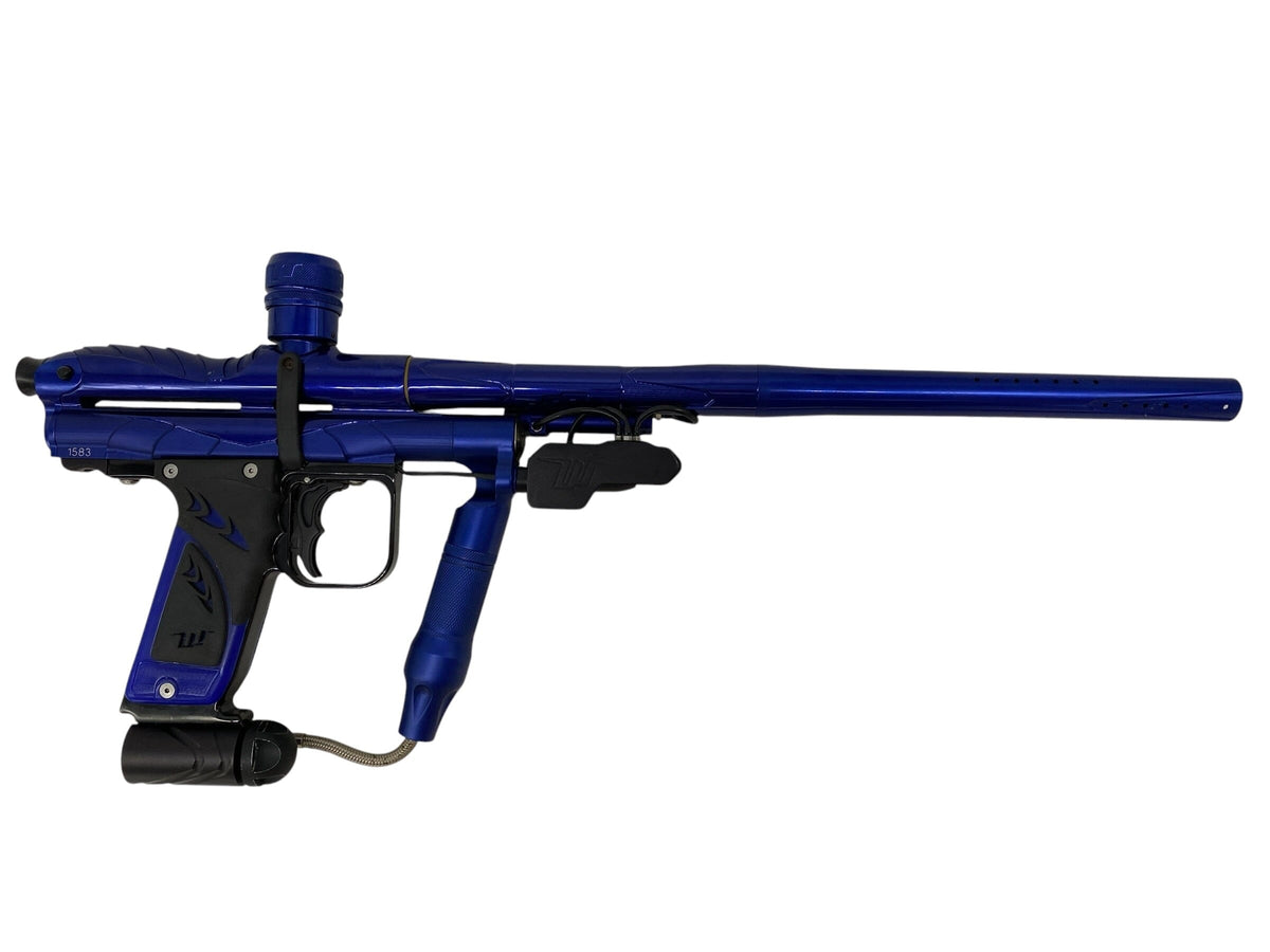 Used Karnivor Paintball Gun Autococker Blue Paintball Gun from CPXBrosPaintball Buy/Sell/Trade Paintball Markers, New Paintball Guns, Paintball Hoppers, Paintball Masks, and Hormesis Headbands