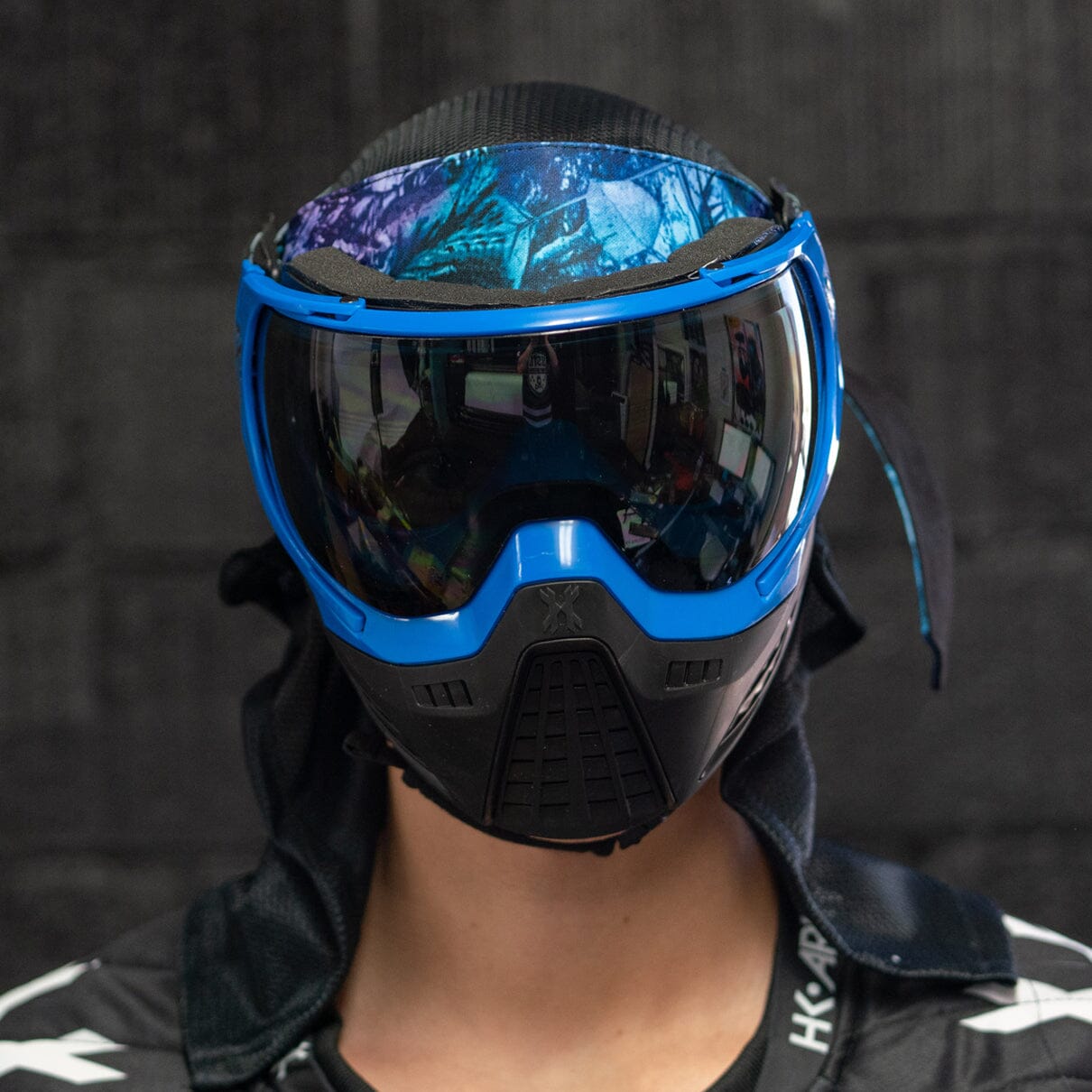 Used KLR Goggle Blackout Blue (Blue/Black) Paintball Gun from HK Army Clothing Buy/Sell/Trade Paintball Markers, New Paintball Guns, Paintball Hoppers, Paintball Masks, and Hormesis Headbands