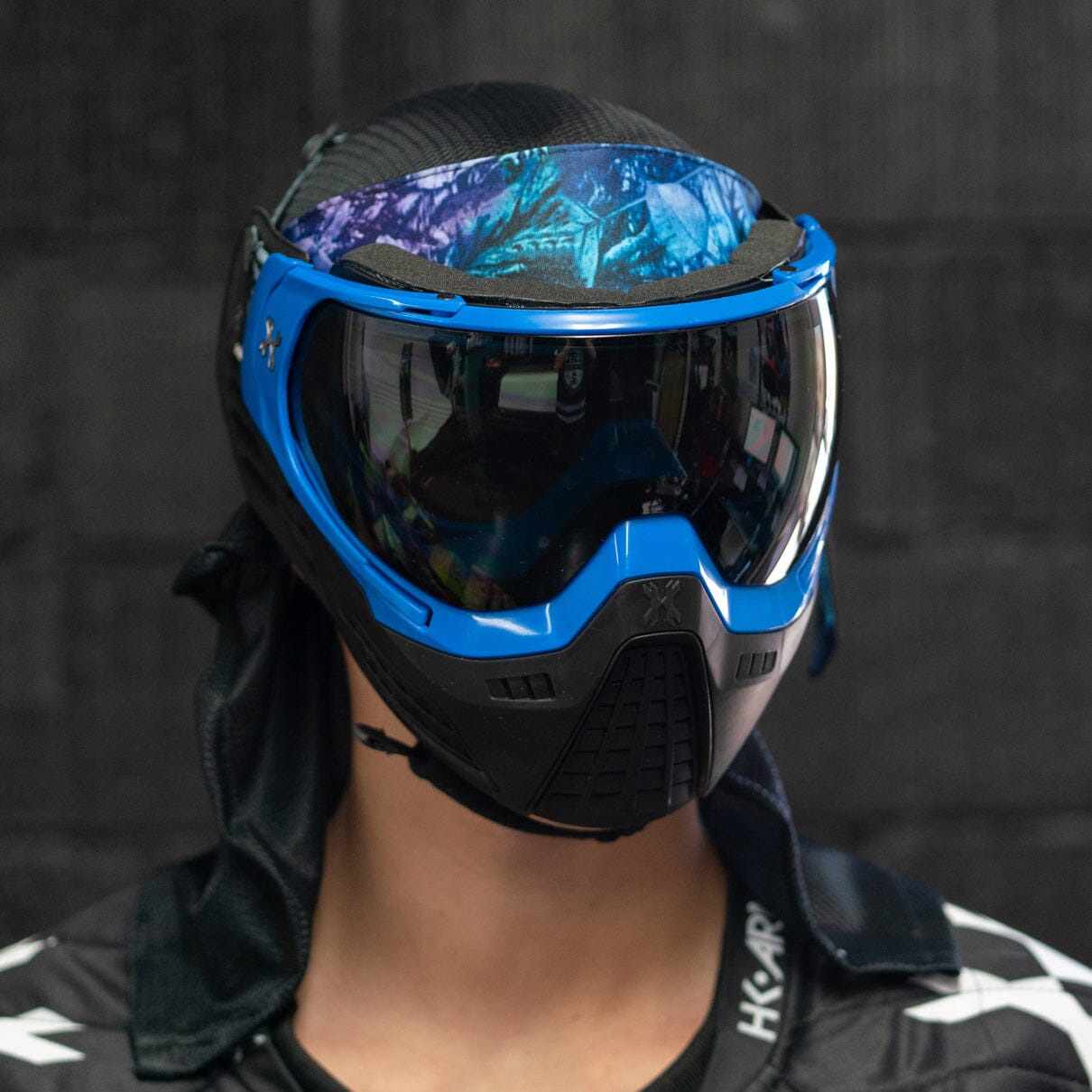 Used KLR Goggle Blackout Blue (Blue/Black) Paintball Gun from HK Army Clothing Buy/Sell/Trade Paintball Markers, New Paintball Guns, Paintball Hoppers, Paintball Masks, and Hormesis Headbands