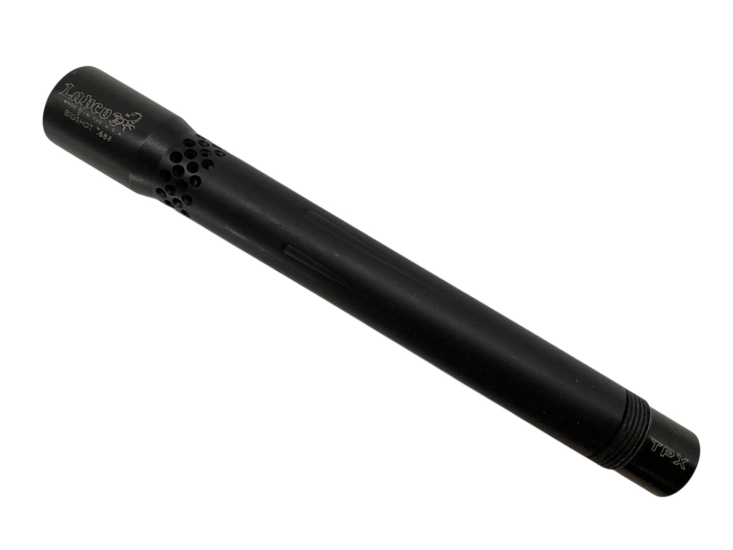 Used Lapco Big Shot TPX Paintball Barrel : .687 Paintball Gun from CPXBrosPaintball Buy/Sell/Trade Paintball Markers, New Paintball Guns, Paintball Hoppers, Paintball Masks, and Hormesis Headbands
