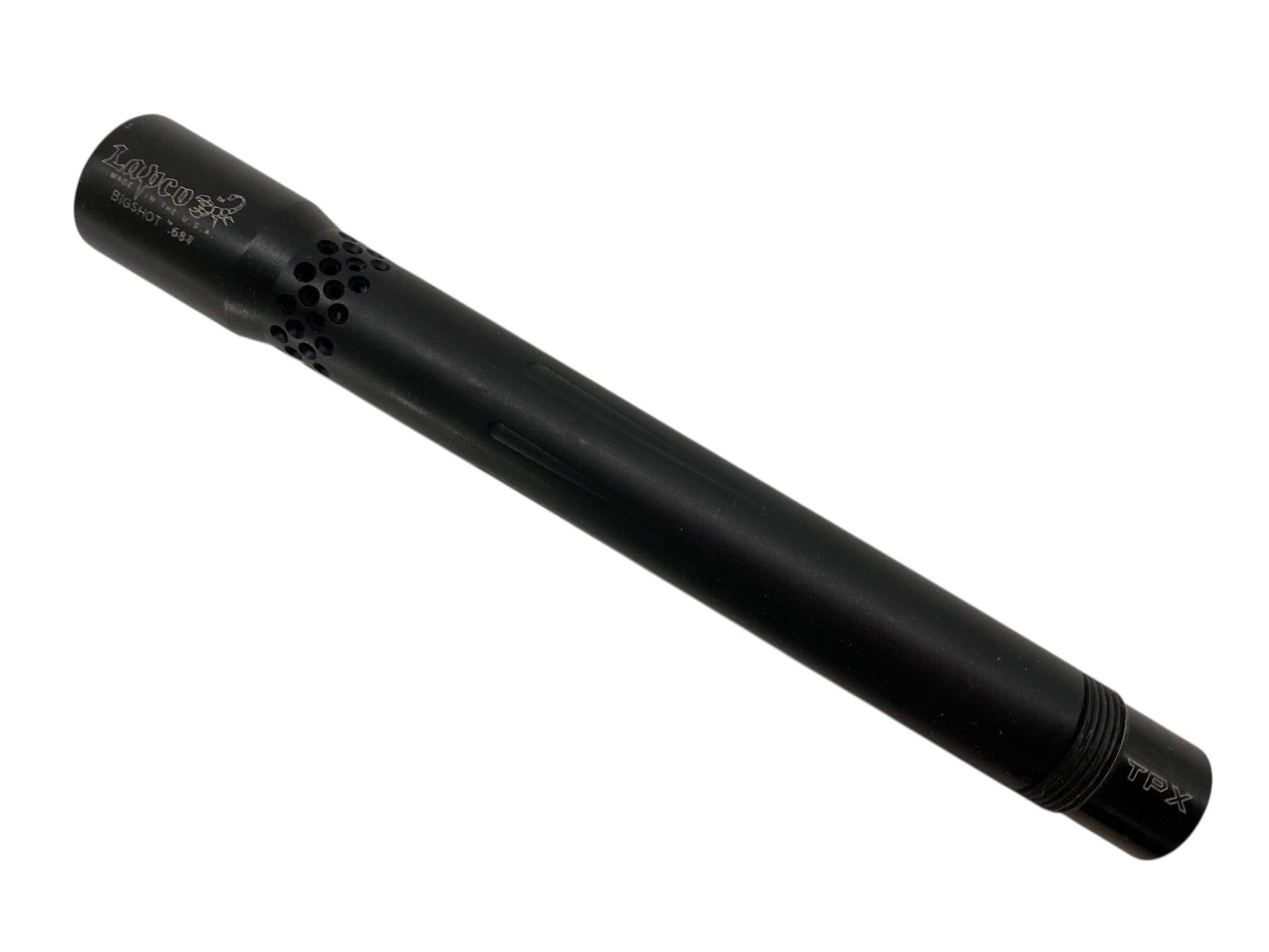 Used Lapco Big Shot TPX Paintball Barrel : .687 Paintball Gun from CPXBrosPaintball Buy/Sell/Trade Paintball Markers, New Paintball Guns, Paintball Hoppers, Paintball Masks, and Hormesis Headbands
