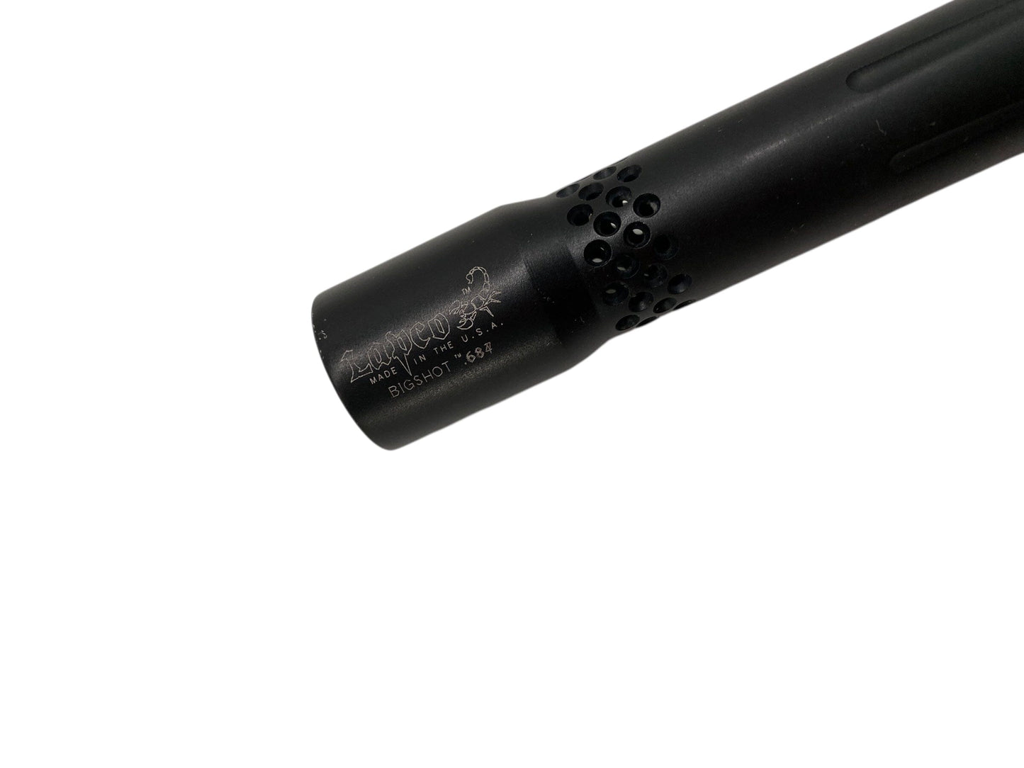 Used Lapco Big Shot TPX Paintball Barrel : .687 Paintball Gun from CPXBrosPaintball Buy/Sell/Trade Paintball Markers, New Paintball Guns, Paintball Hoppers, Paintball Masks, and Hormesis Headbands