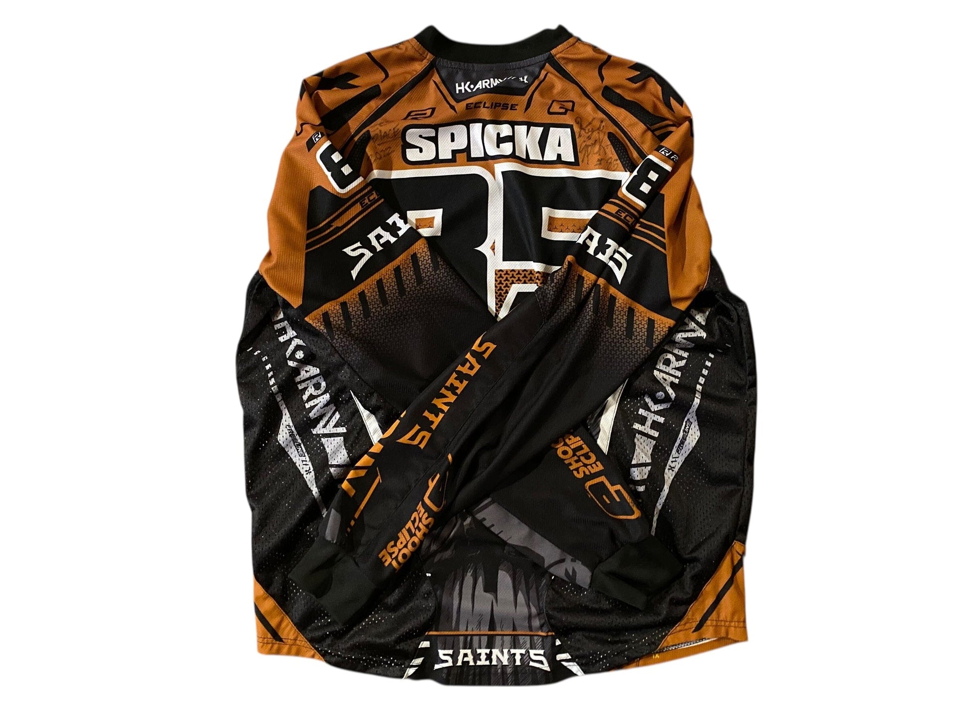 Used Latin Saints Paintball Jersey : Size XL Spicka Paintball Gun from CPXBrosPaintball Buy/Sell/Trade Paintball Markers, New Paintball Guns, Paintball Hoppers, Paintball Masks, and Hormesis Headbands
