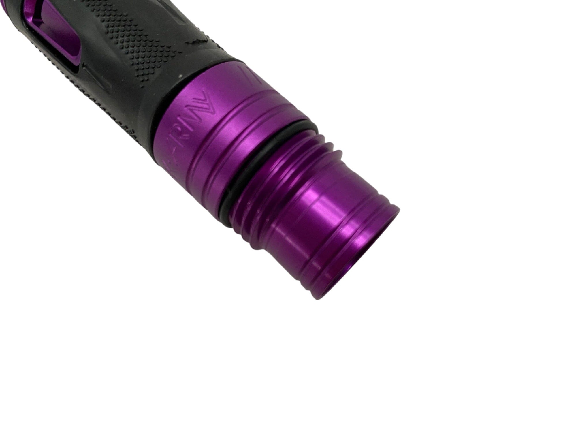 Used LAZR Barrel Back : Luxe Thread : Purple Paintball Gun from CPXBrosPaintball Buy/Sell/Trade Paintball Markers, New Paintball Guns, Paintball Hoppers, Paintball Masks, and Hormesis Headbands