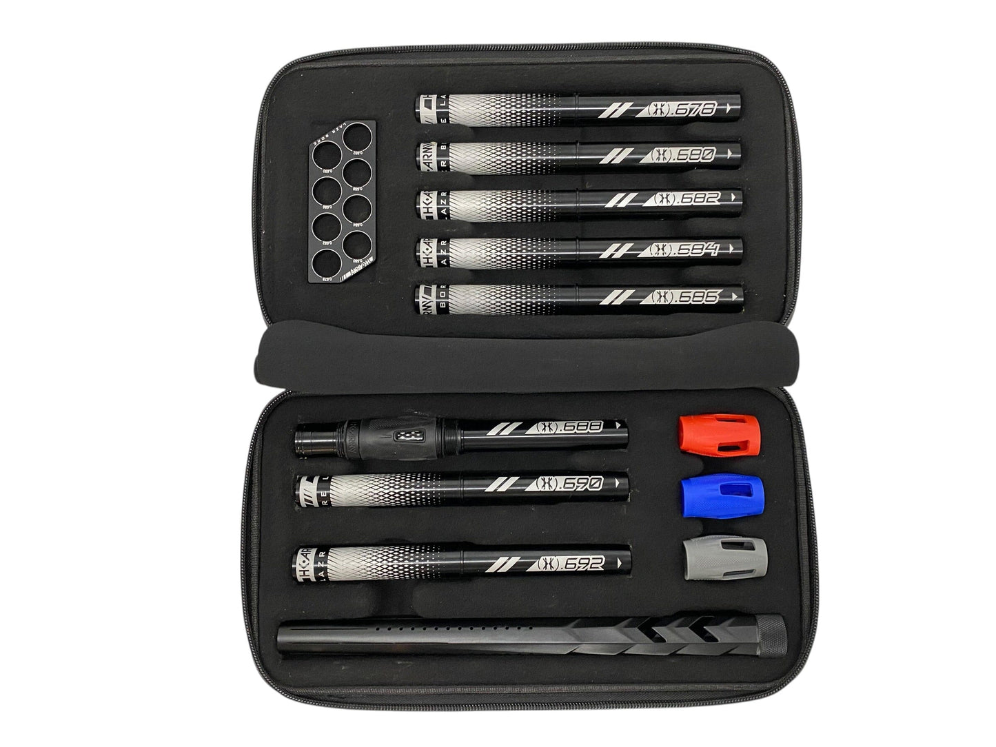 Used LAZR Elite Fossil Barrel Kit - 15" Dust Black - Black Inserts- Cocker Threads Paintball Gun from CPXBrosPaintball Buy/Sell/Trade Paintball Markers, New Paintball Guns, Paintball Hoppers, Paintball Masks, and Hormesis Headbands