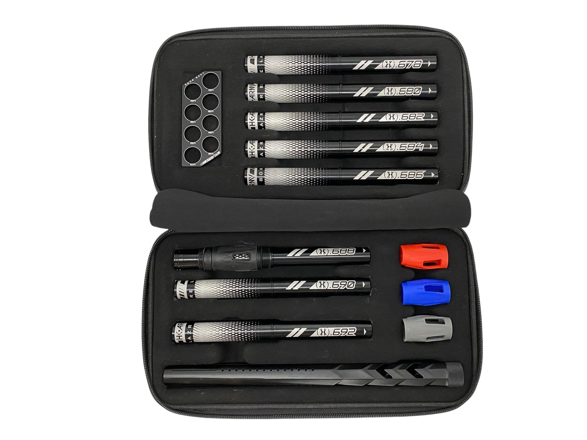Used LAZR Elite Fossil Barrel Kit - 15" Dust Black - Black Inserts- Cocker Threads Paintball Gun from CPXBrosPaintball Buy/Sell/Trade Paintball Markers, New Paintball Guns, Paintball Hoppers, Paintball Masks, and Hormesis Headbands