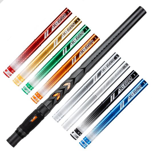 Used LAZR Elite Fossil Barrel Kit - 15" Dust Black - Colored Inserts- Cocker Threads Paintball Gun from HK Army Clothing Buy/Sell/Trade Paintball Markers, New Paintball Guns, Paintball Hoppers, Paintball Masks, and Hormesis Headbands
