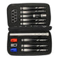 Used LAZR Elite Fossil Barrel Kit - 15" Dust Silver - Black Inserts - Cocker Threads Paintball Gun from CPXBrosPaintball Buy/Sell/Trade Paintball Markers, New Paintball Guns, Paintball Hoppers, Paintball Masks, and Hormesis Headbands