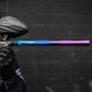 Used LAZR Elite Fractal Barrel Kit - 15" Blue/Purple Colored Inserts - Cocker Threads Paintball Gun from HK Army Clothing Buy/Sell/Trade Paintball Markers, New Paintball Guns, Paintball Hoppers, Paintball Masks, and Hormesis Headbands