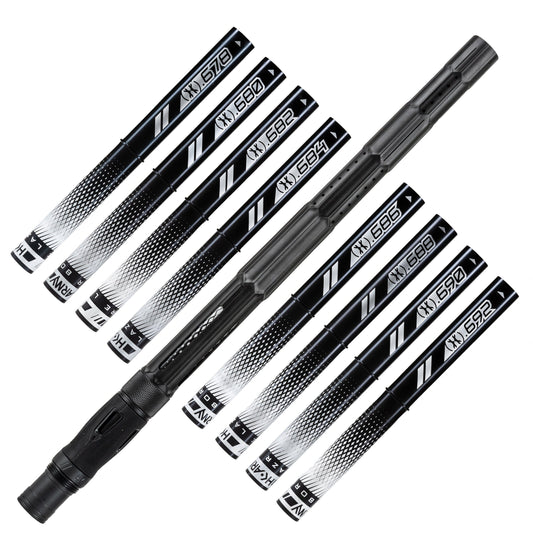 Used LAZR Elite Fractal Barrel Kit - 15" Dust Black/Black Inserts - Cocker Threads Paintball Gun from HK Army Clothing Buy/Sell/Trade Paintball Markers, New Paintball Guns, Paintball Hoppers, Paintball Masks, and Hormesis Headbands