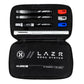 Used LAZR Elite Fractal Barrel Kit - 15" Dust Silver/Black Inserts - Cocker Threads Paintball Gun from HK Army Clothing Buy/Sell/Trade Paintball Markers, New Paintball Guns, Paintball Hoppers, Paintball Masks, and Hormesis Headbands