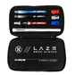 Used LAZR Elite Fractal Barrel Kit - 15" Dust Silver/Colored Inserts - Cocker Threads Paintball Gun from HK Army Clothing Buy/Sell/Trade Paintball Markers, New Paintball Guns, Paintball Hoppers, Paintball Masks, and Hormesis Headbands