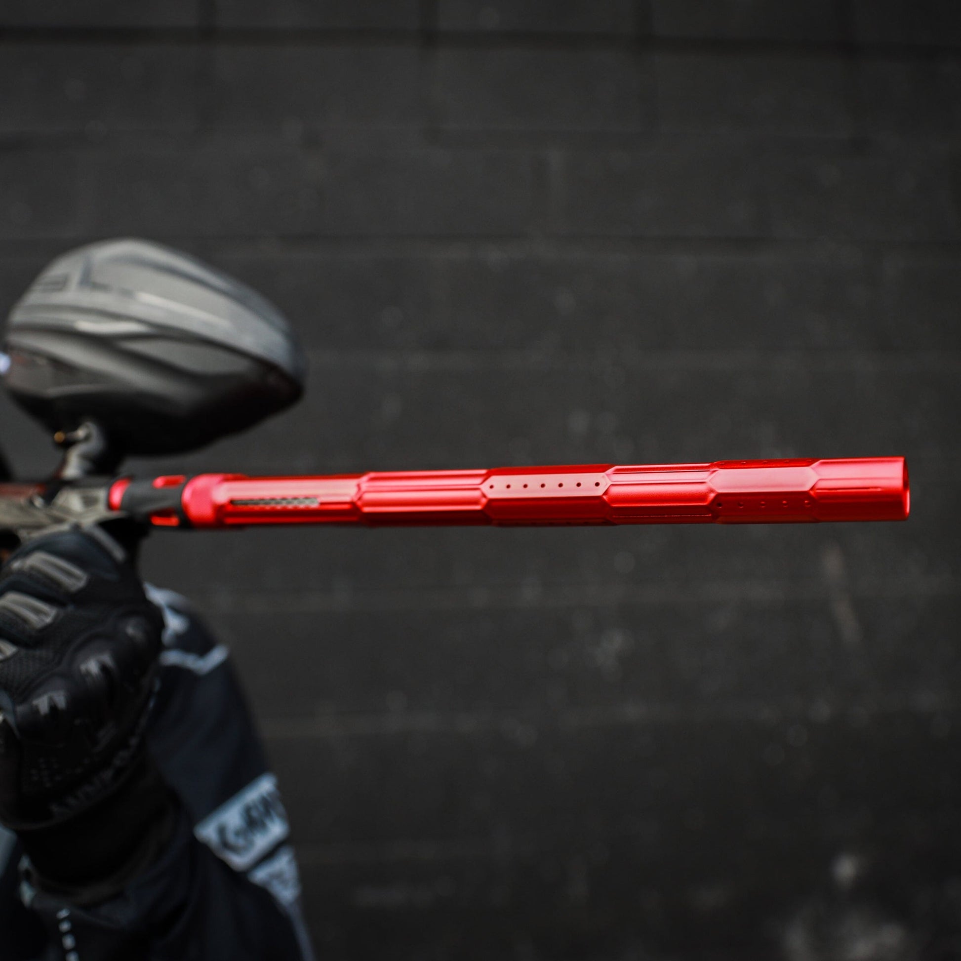 Used LAZR Elite Fractal Barrel Tip - Dust Red Paintball Gun from HK Army Clothing Buy/Sell/Trade Paintball Markers, New Paintball Guns, Paintball Hoppers, Paintball Masks, and Hormesis Headbands