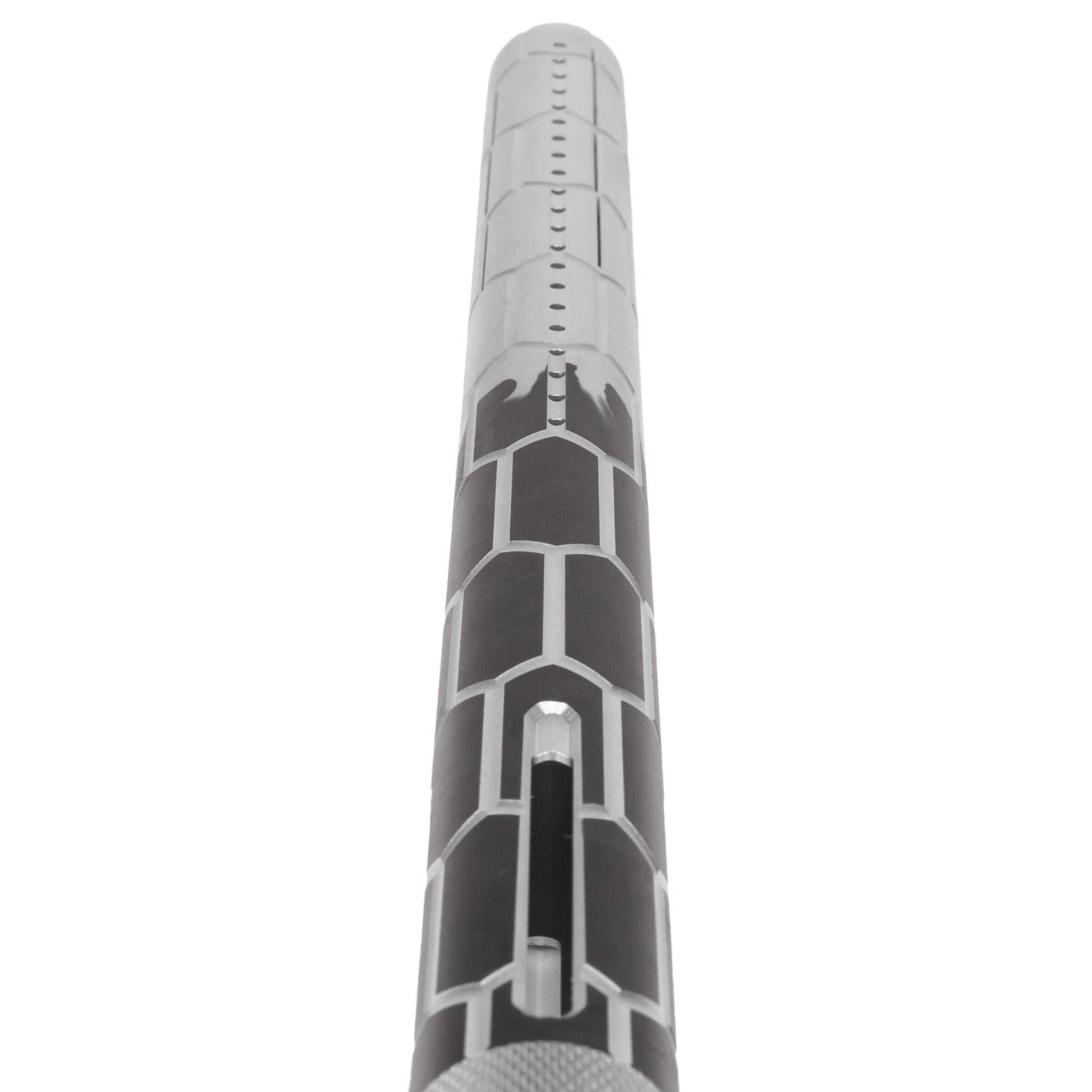 Used LAZR Elite Nexus Barrel Kit - 15" Black/Silver Fade - Colored Inserts - Cocker Threads Paintball Gun from HK Army Clothing Buy/Sell/Trade Paintball Markers, New Paintball Guns, Paintball Hoppers, Paintball Masks, and Hormesis Headbands