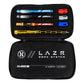 Used LAZR Elite Nexus Barrel Kit - 15" Gold/Black Colored Inserts - Cocker Threads Paintball Gun from HK Army Clothing Buy/Sell/Trade Paintball Markers, New Paintball Guns, Paintball Hoppers, Paintball Masks, and Hormesis Headbands