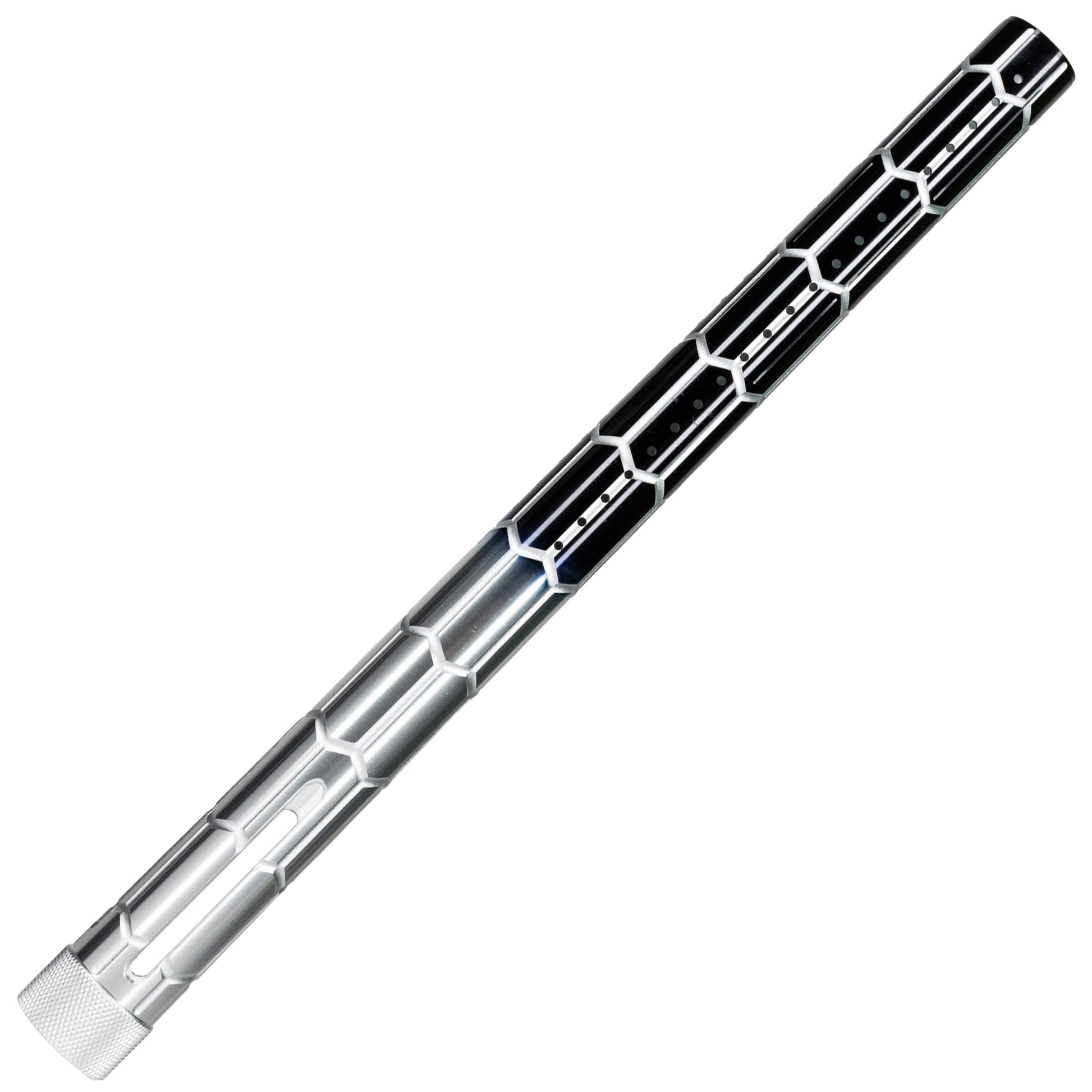 Used LAZR Elite Nexus Barrel Kit - 15" Silver/Black Colored Inserts - Cocker Threads Paintball Gun from HK Army Clothing Buy/Sell/Trade Paintball Markers, New Paintball Guns, Paintball Hoppers, Paintball Masks, and Hormesis Headbands