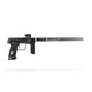 Used LAZR Elite Nova Barrel Kit - 15" Silver/Black - Black Inserts - Cocker Threads Paintball Gun from HK Army Clothing Buy/Sell/Trade Paintball Markers, New Paintball Guns, Paintball Hoppers, Paintball Masks, and Hormesis Headbands