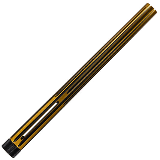 Used LAZR Elite Nova Barrel Tip - Gold/Black Paintball Gun from HK Army Clothing Buy/Sell/Trade Paintball Markers, New Paintball Guns, Paintball Hoppers, Paintball Masks, and Hormesis Headbands
