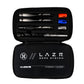 Used LAZR Elite Orbit Barrel Kit - 15" Black/Silver Fade - Black Inserts - Cocker Threads Paintball Gun from HK Army Clothing Buy/Sell/Trade Paintball Markers, New Paintball Guns, Paintball Hoppers, Paintball Masks, and Hormesis Headbands