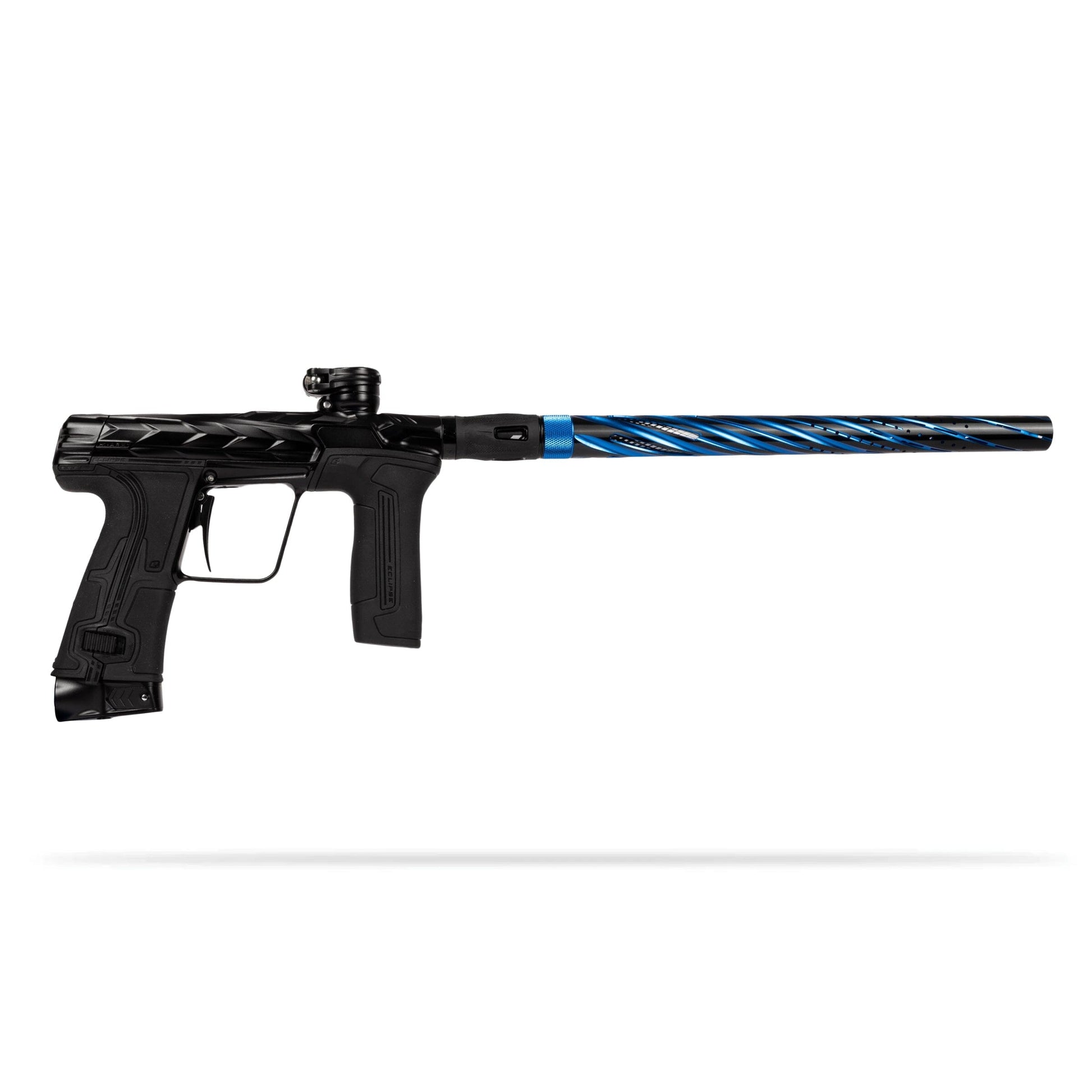 Used LAZR Elite Orbit Barrel Kit - 15" Dust Blue/Black - Colored Inserts - Cocker Threads Paintball Gun from HK Army Clothing Buy/Sell/Trade Paintball Markers, New Paintball Guns, Paintball Hoppers, Paintball Masks, and Hormesis Headbands