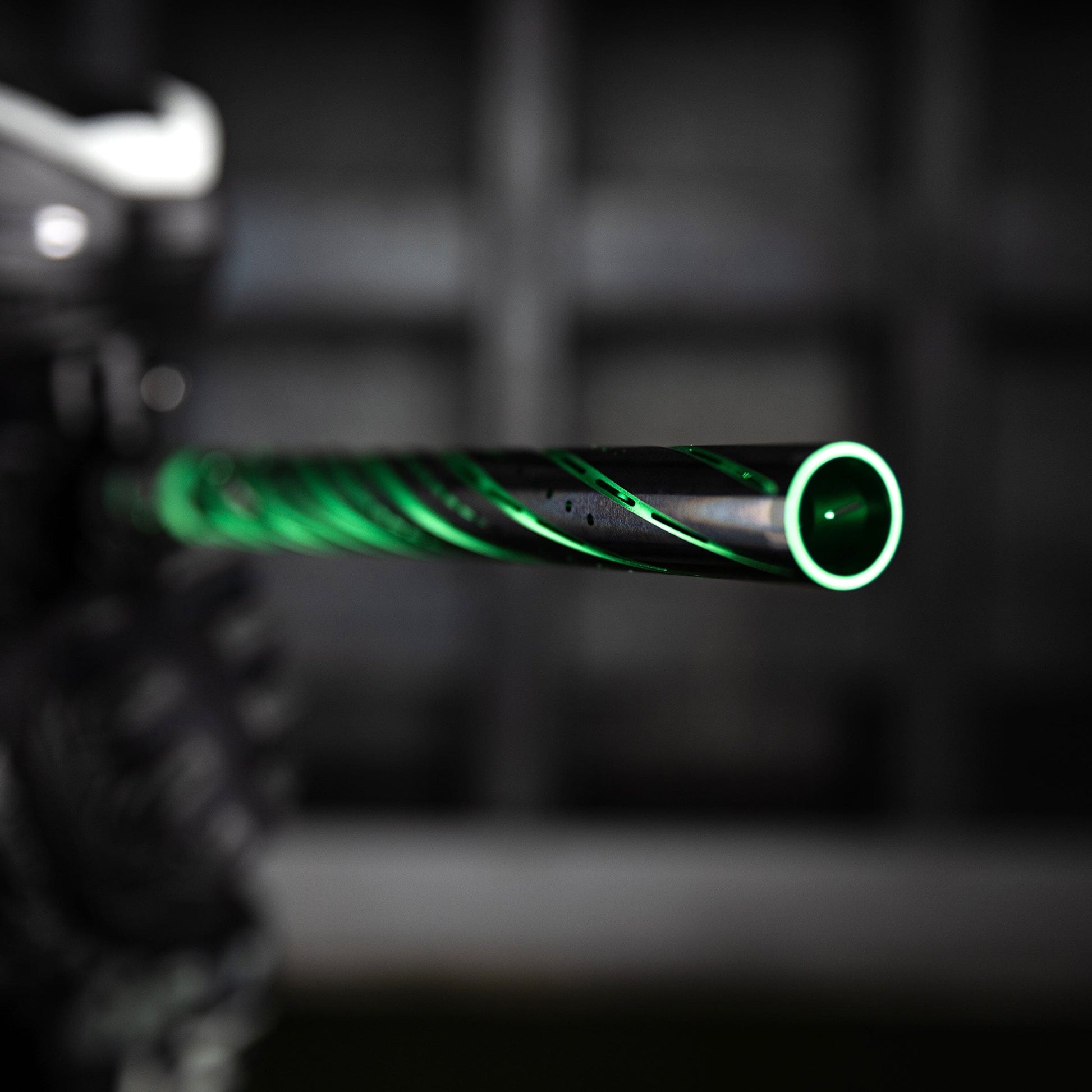 Used LAZR Elite Orbit Barrel Kit - 15" Dust Green/Black Inserts - Cocker Threads Paintball Gun from HK Army Clothing Buy/Sell/Trade Paintball Markers, New Paintball Guns, Paintball Hoppers, Paintball Masks, and Hormesis Headbands