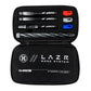 Used LAZR Elite Orbit Barrel Kit - 15" Dust Pewter/Black Inserts - Cocker Threads Paintball Gun from HK Army Clothing Buy/Sell/Trade Paintball Markers, New Paintball Guns, Paintball Hoppers, Paintball Masks, and Hormesis Headbands