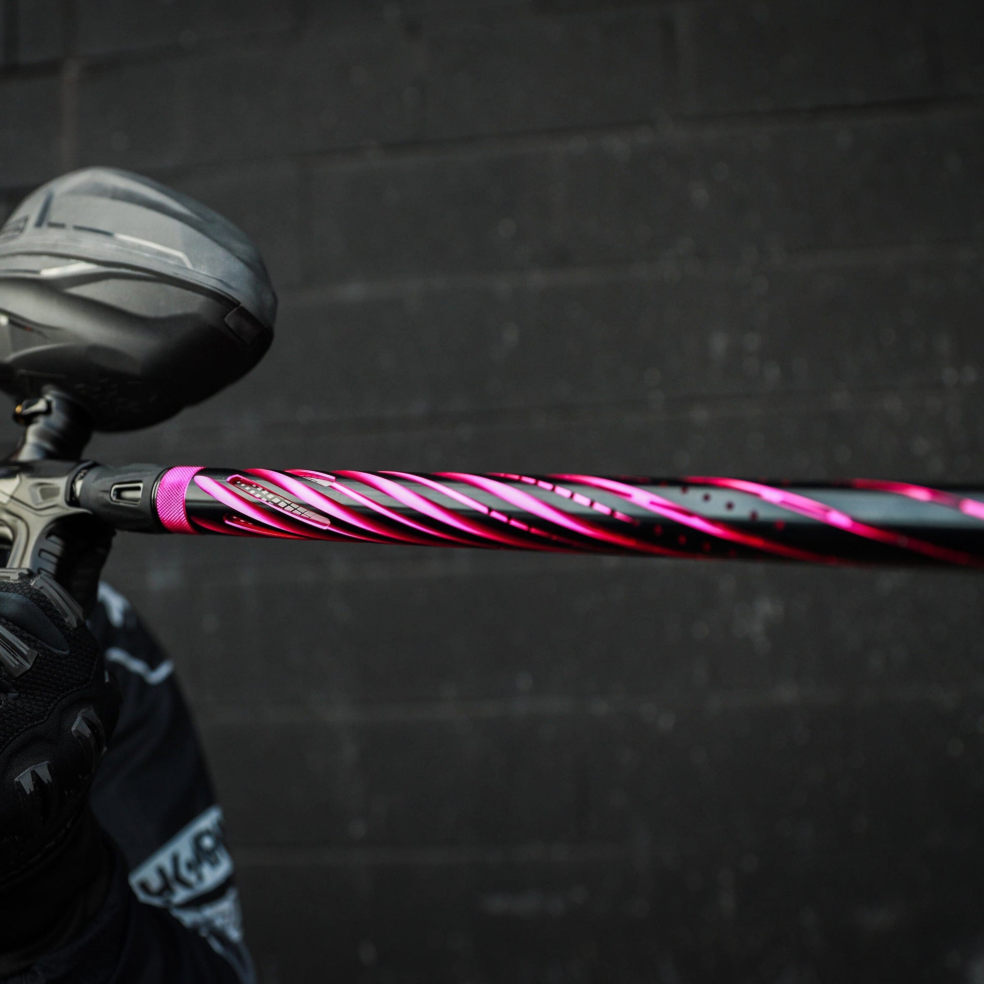 Used LAZR Elite Orbit Barrel Kit - 15" Dust Pink/Black Inserts - Cocker Threads Paintball Gun from HK Army Clothing Buy/Sell/Trade Paintball Markers, New Paintball Guns, Paintball Hoppers, Paintball Masks, and Hormesis Headbands